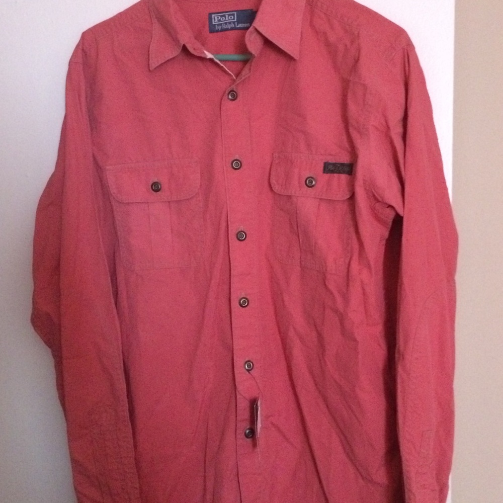 Men's Polo Dress Shirt